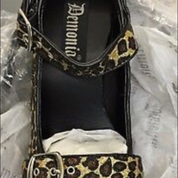 Vintage Y2K cheetah platforms - Picture 4 of 4